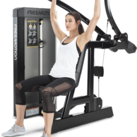 Woman using Shoulder Press