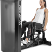 Woman using Hip Adduction/Abduction Machine