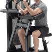 Man using Biceps Curl machine