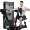 Man using Seated Row machine