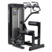 Abdominal Crunch machine front and side