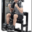 Man using Abdominal Crunch machine