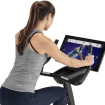 woman using bike screen