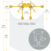 Dual Cable Cross Lite diagram