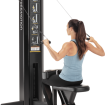 Woman using Row machine