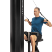 man using Row machine