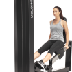 Woman using Multi-Plane Calf machine