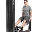 Man using Multi-Plane Calf machine