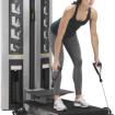 Woman using Lift/Step machine