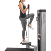 Woman using Lift/Step machine