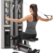 Woman using Multi-Pull Press machine