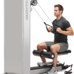 Man pulling cords Multi-Pull Press machine