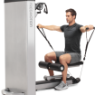 Man using both arms on Multi-Pull Press machine
